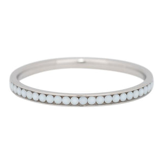 Kopen zilver iXXXi invulring Zirkonia White Stone (2MM)
