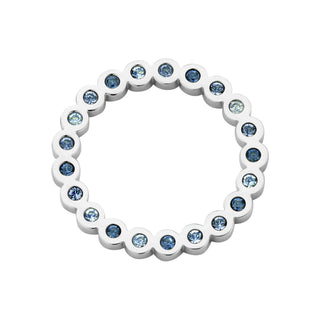 Melano Friends Hanger Jessie Zilver Plating Blauw (15-23MM)