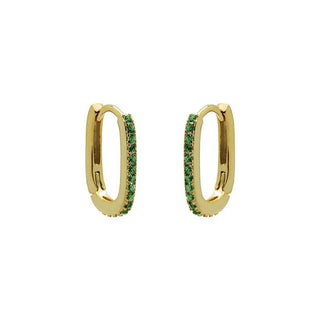Karma Creolen oval gold