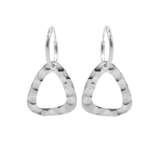 Karma Oorhangers open triangle hammered