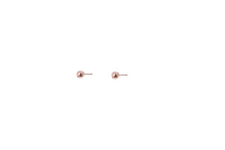 Go Dutch Label earring 3 balls rose