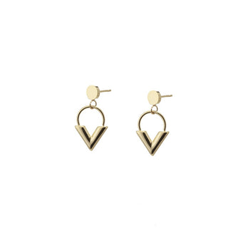 Go Dutch Label 'V' earring