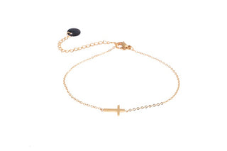 Kaufen gold Go Dutch Label Armband Kreuz