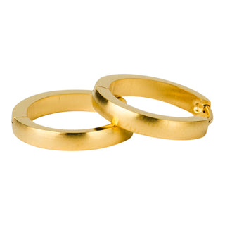 Kaufen gold Kalli Ohrringe Edelstahl Matt 1859 (18mm)