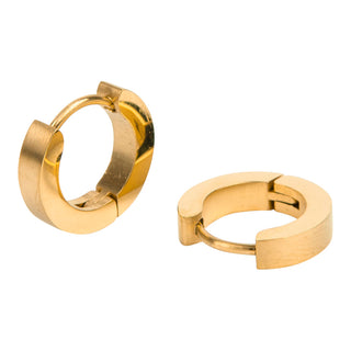 Kalli Ohrringe Edelstahl Matt 1850 (14mm)