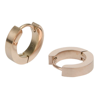 Kalli Ohrringe Edelstahl Matt 1850 (14mm)