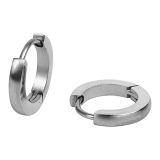 Kaufen silber Kalli Ohrringe Edelstahl Matt 1847 (16mm)