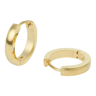 Kaufen gold Kalli Ohrringe Edelstahl Matt 1848 (16mm)