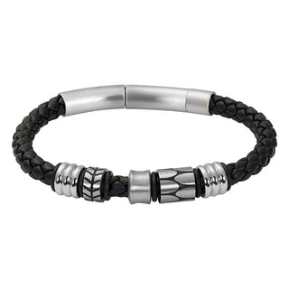 iXXXi Jewelry Herrenarmband Daniel Black (LÄNGE: 21,5 cm)