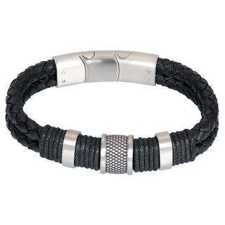 iXXXi Jewelry Herrenarmband William Black (LÄNGE: 21,5 cm)