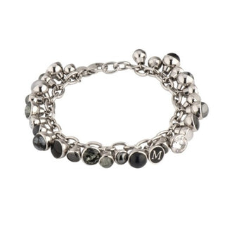 Melano Twisted armband Trish zilver (19CM)