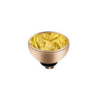 Melano Twisted Meddy CZ Stone Peach (4-6-8mm)