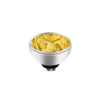 Melano Twisted Meddy CZ Stone Peach (4-6-8mm)