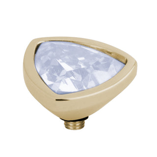 Melano Twisted Meddy CZ Stone (8-9mm)