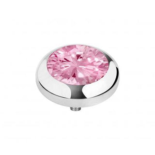 Koop pink Melano Vivid Meddy Silver (5-7MM)