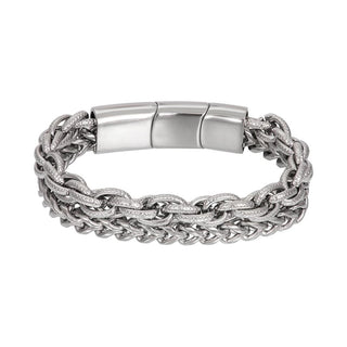 iXXXi Jewelry Herrenarmband Hawaii Schwarz (LÄNGE: 22,5 cm)