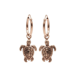 Karma Symbols oorbel Turtle