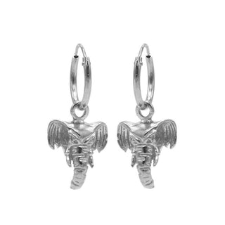 Karma Symbols oorbel Elephant Head