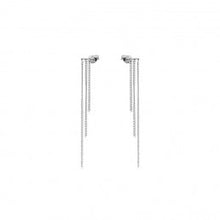 Kopen zilver Karma pull through oorbel Triple Chain