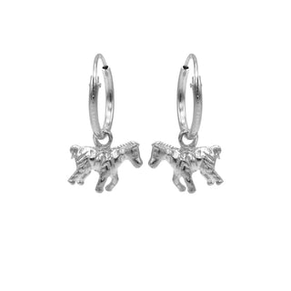 Karma Symbols oorbel Hoops Zebra