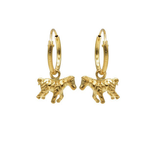 Karma Symbols oorbel Hoops Zebra