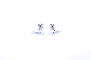 Karma Symbols Ear stud double square