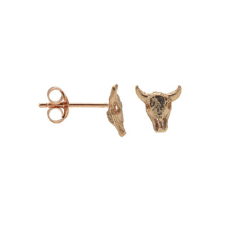 Karma Symbols Earring Bull