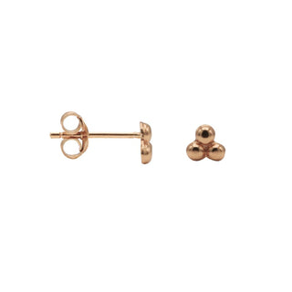 Koop rose Karma Symbols Earring Triple dots