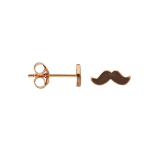 Karma Symbols Earring Mustache