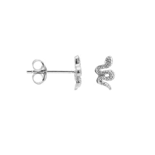 Karma Symbols Earring Snake