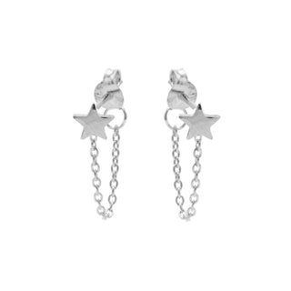 Karma chain earring star