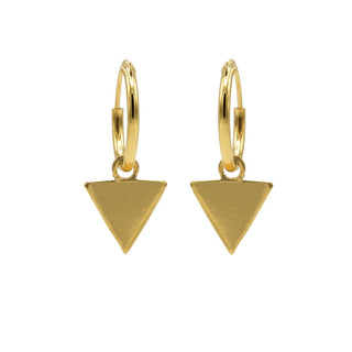 Karma Symbols oorbel Triangle