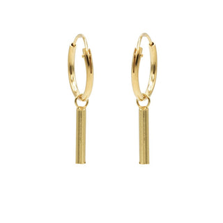 Kopen goud Karma symbols oorbel roud tube