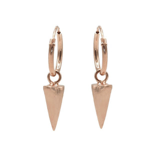 Kopen rose Karma Symbols oorbel Cone