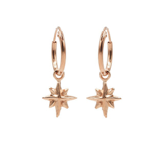 Kopen rose Karma Symbols Oorbel Morningstar