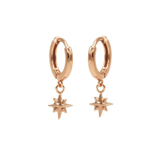 Karma - Hinged Hoops Symbols Morningstar