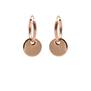 Kopen rose Karma Symbols oorbel Discus
