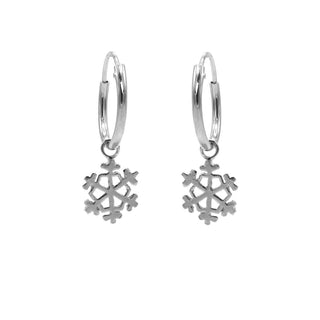 Karma Symbols oorbel Snowflake