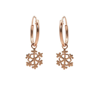 Karma Symbols oorbel Snowflake