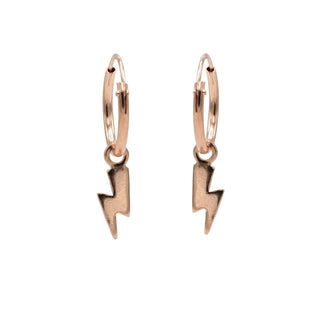 Karma symbols oorbel lightning