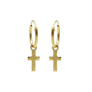 Karma Symbols oorbel Hoops Faith