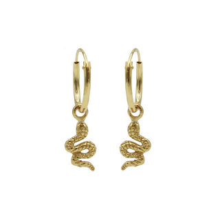 Karma Symbols Oorbel Snake
