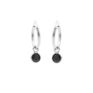 Karma Symbols oorbel zirconia dot