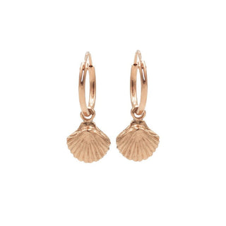 Kopen rose Karma Symbols oorbel Shell