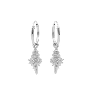 Karma Symbols oorbel Shell