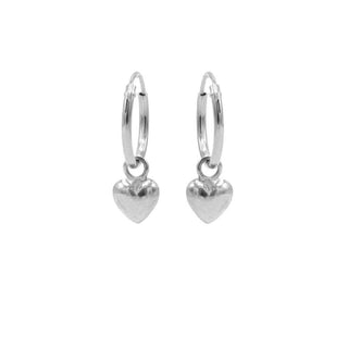 Karma-Symbole Ohrring Herz