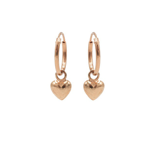 Kaufen rose Karma-Symbole Ohrring Herz
