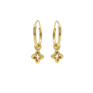 Karma Symbols earring Open Plus