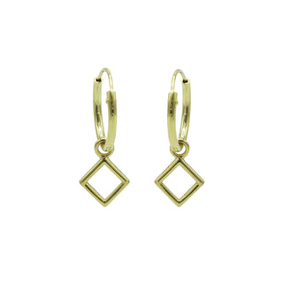 Kopen goud Karma symbols creool open square