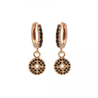 Karma creool symbool zirkonia disc morning star rose